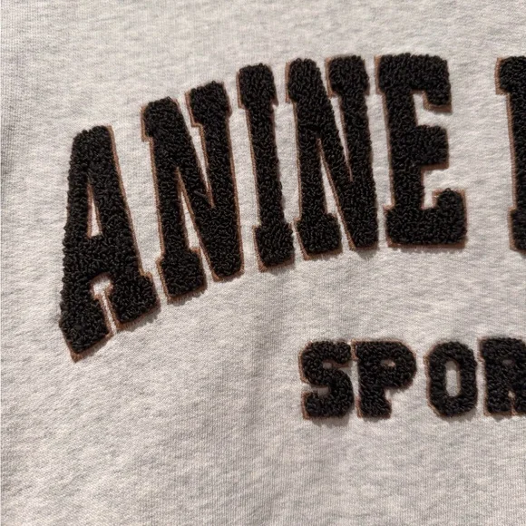 Auth. ✅ ANINE Bing “Tyler” Crewneck in “Gray” Size Medium🩶 - Picture 4 of 14